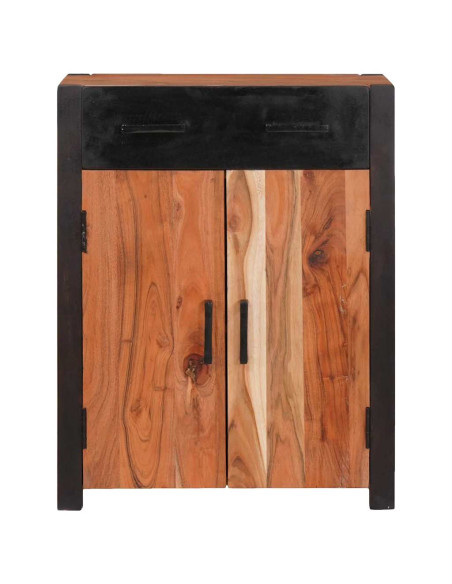 Credenza 2 pcs Marrone 110 x 30 x 75 cm