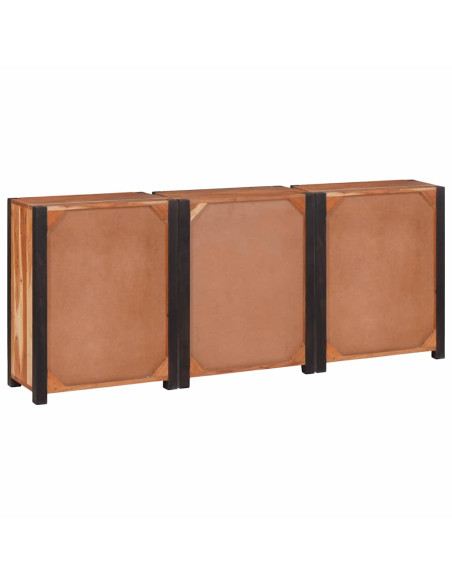 Credenza con cassetto 3 pcs Marrone 165 x 30 x 75 cm