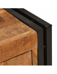 Credenza Marrone 66 x 33 x 70 cm legno massello di mango 2