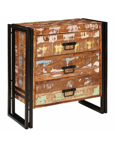 Credenza Marrone 66 x 33 x 70 cm legno massello di riciclo