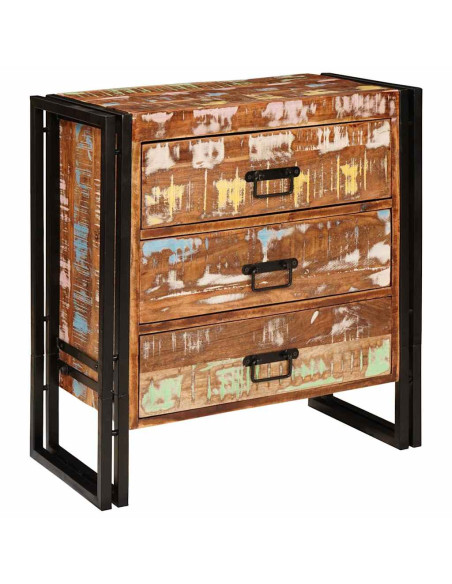 Credenza Marrone 66 x 33 x 70 cm legno massello di riciclo