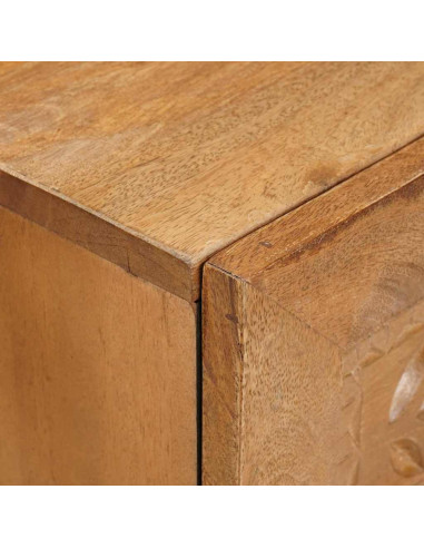 Credenza con cassetto Marrone chiaro 33.5 x 40 x 75 cm