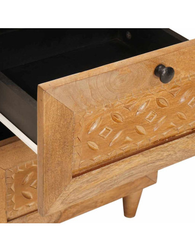 Credenza con cassetto Marrone chiaro 33.5 x 40 x 75 cm