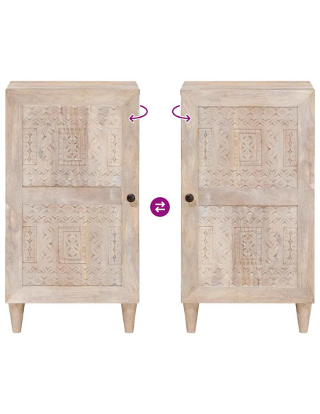 Credenza Bianco 33.5 x 40 x 75 cm