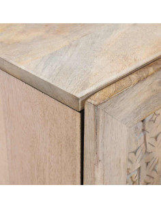 Credenza Bianco 33.5 x 90 x 75 cm 2