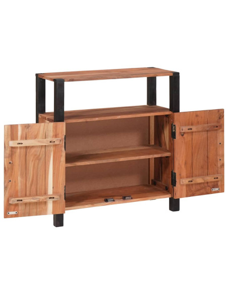 Credenza Marrone 70 x 30 x 75 cm Legno massello di acacia