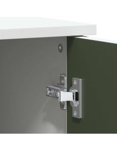 Armadio Lavagna con lo scaffale Bianco Legno multistrato 2