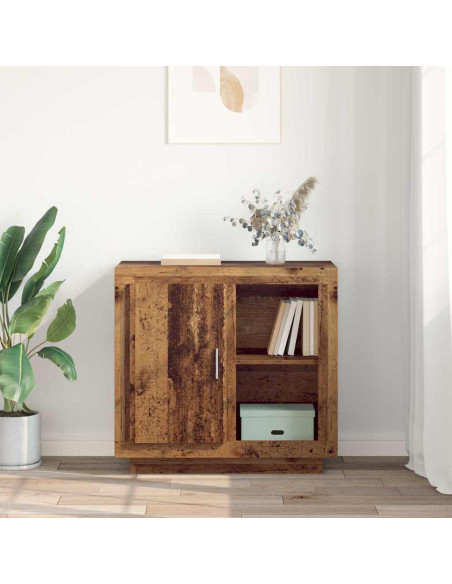 Credenza Legno vecchio 40 x 80 x 75 cm Legno multistrato