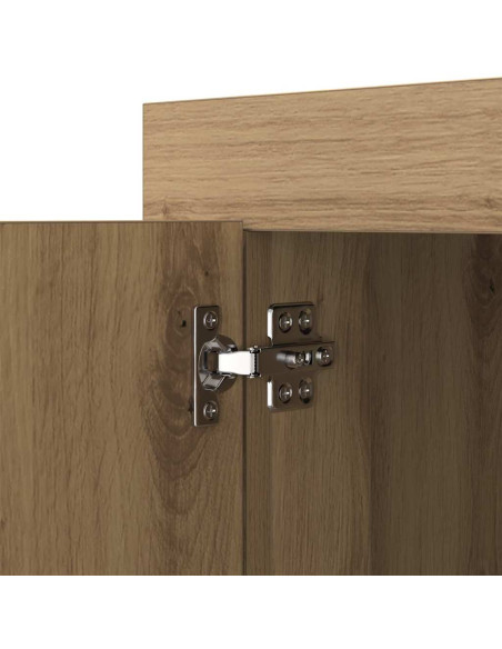 Credenza rovere artigianale 40 x 80 x 75 cm Legno multistrato