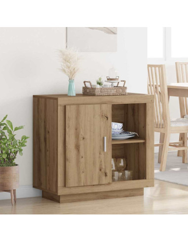 Credenza rovere artigianale 40 x 80 x 75 cm Legno multistrato