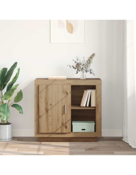 Credenza rovere artigianale 40 x 80 x 75 cm Legno multistrato