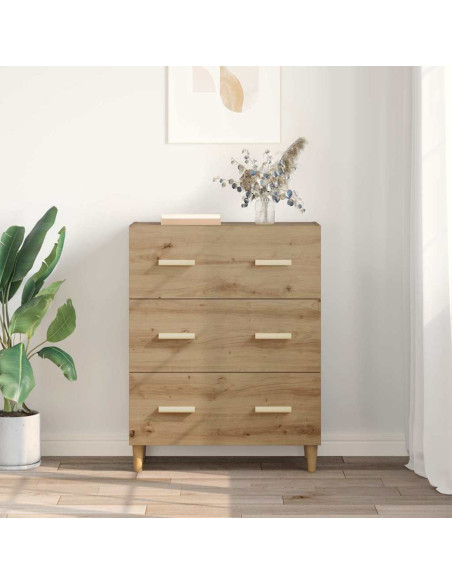 Credenza rovere artigianale 34 x 69.5 x 90 cm Legno multistrato