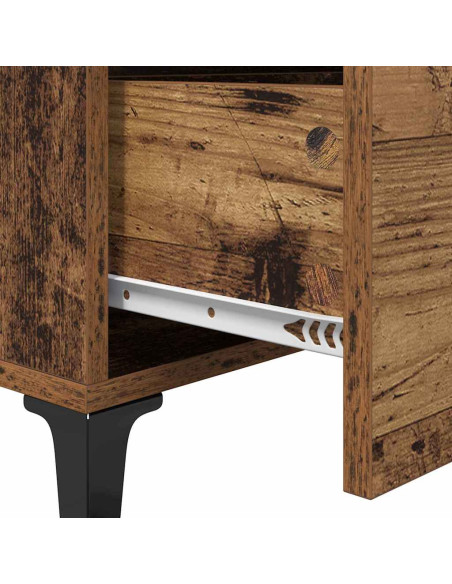 Credenza Legno vecchio 69.5 x 34 x 90 cm Legno multistrato