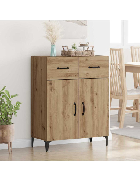 Credenza rovere artigianale 34 x 69.5 x 90 cm Legno multistrato