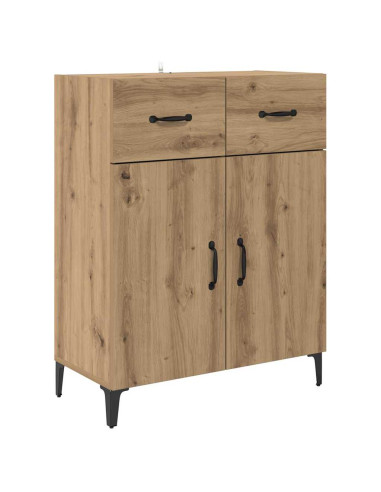 Credenza rovere artigianale 34 x 69.5 x 90 cm Legno multistrato