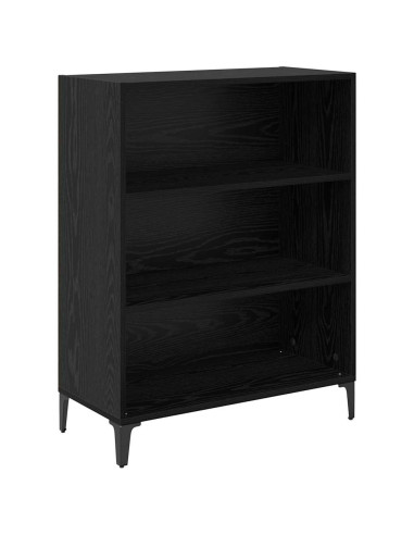 Credenza Rovere nero 32.5 x 69.5 x 90 cm Legno multistrato