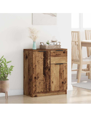 Credenza Legno vecchio 60 x 30 x 70 cm Legno multistrato