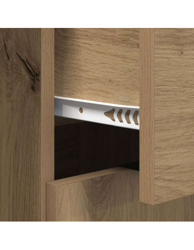 Credenza rovere artigianale 60 x 30 x 70 cm Legno multistrato