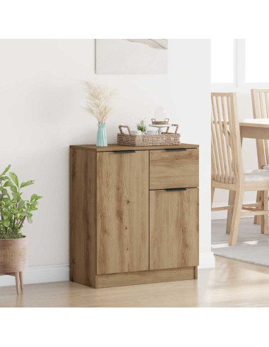 Credenza rovere artigianale 60 x 30 x 70 cm Legno multistrato