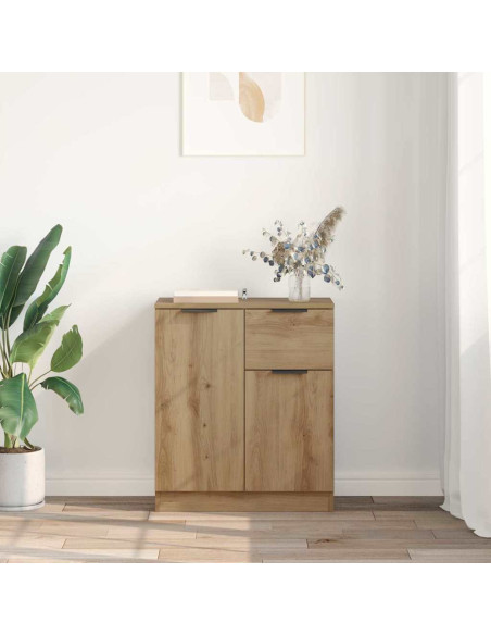 Credenza rovere artigianale 60 x 30 x 70 cm Legno multistrato