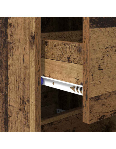 Credenza Legno vecchio 34 x 34,5 x 90 cm Legno multistrato