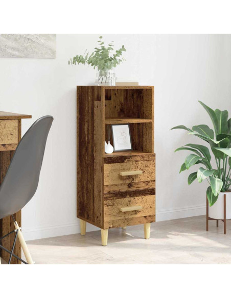 Credenza Legno vecchio 34 x 34,5 x 90 cm Legno multistrato