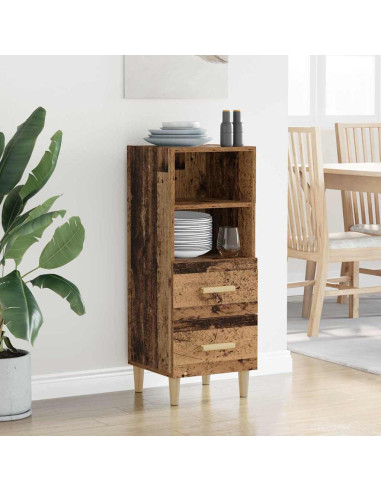 Credenza Legno vecchio 34 x 34,5 x 90 cm Legno multistrato