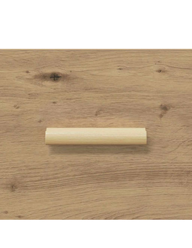 Credenza rovere artigianale 34 x 34,5 x 90 cm Legno multistrato