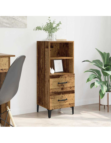 Credenza Legno vecchio 34 x 34.5 x 90 cm Legno multistrato