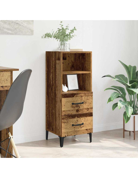 Credenza Legno vecchio 34 x 34.5 x 90 cm Legno multistrato