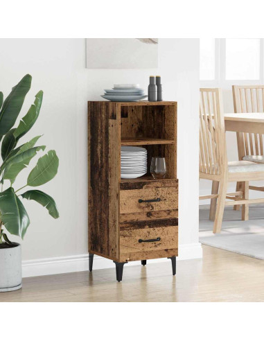 Credenza Legno vecchio 34 x 34.5 x 90 cm Legno multistrato