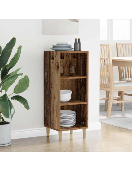 Credenza Legno vecchio 32.5 x 34.5 x 90 cm Legno multistrato