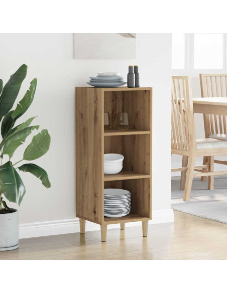 Credenza rovere artigianale 32.5 x 34.5 x 90 cm