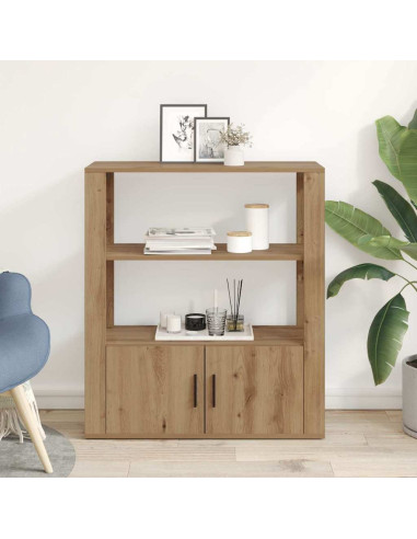 Credenza rovere artigianale 30 x 80 x 90 cm Legno multistrato