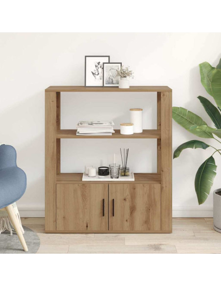 Credenza rovere artigianale 30 x 80 x 90 cm Legno multistrato