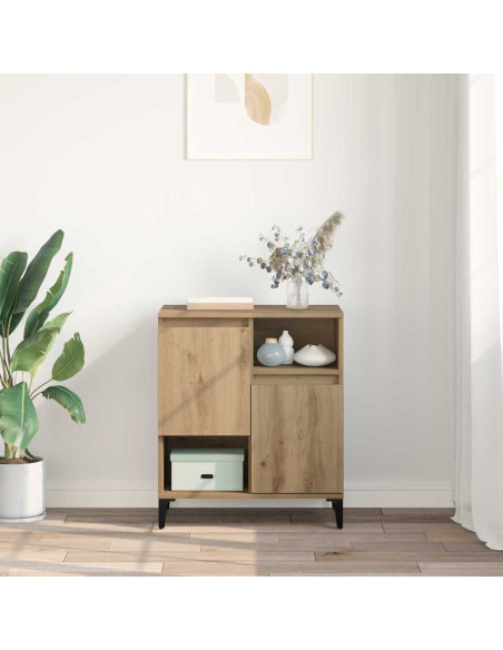 Credenza rovere artigianale 60 x 35 x 70 cm Legno multistrato