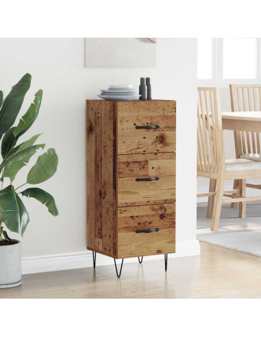 Credenza Legno vecchio 34 x 34.5 x 90 cm Legno multistrato