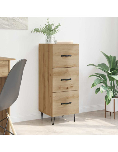 Credenza rovere artigianale 34 x 34.5 x 90 cm Legno multistrato