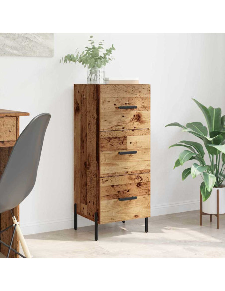 Credenza Legno vecchio 34 x 34,5 x 90 cm Legno multistrato