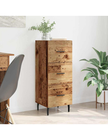 Credenza Legno vecchio 34 x 34,5 x 90 cm Legno multistrato