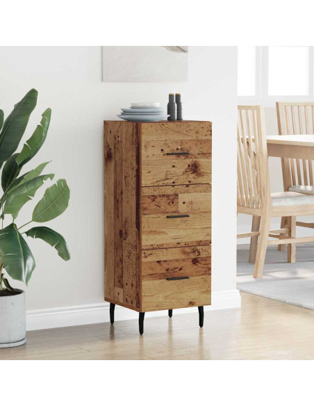 Credenza Legno vecchio 34 x 34,5 x 90 cm Legno multistrato