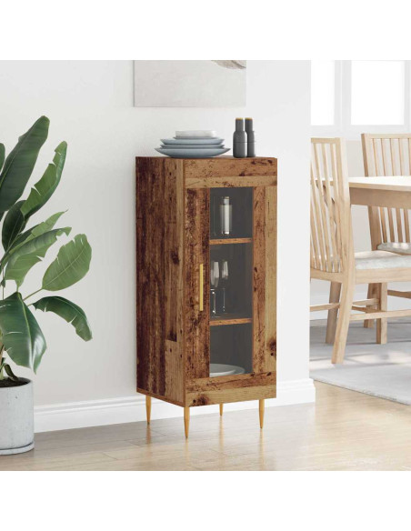 Credenza Legno vecchio 34 x 34,5 x 90 cm Legno multistrato