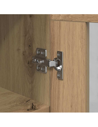 Credenza rovere artigianale 34 x 34,5 x 90 cm Legno multistrato