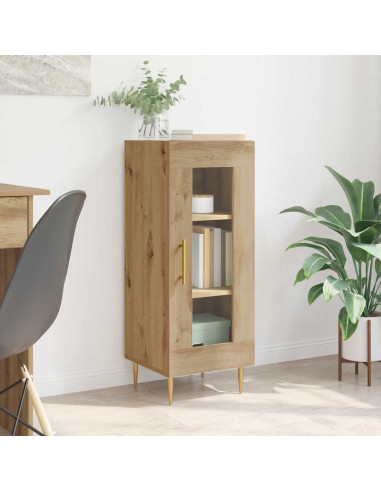 Credenza rovere artigianale 34 x 34,5 x 90 cm Legno multistrato