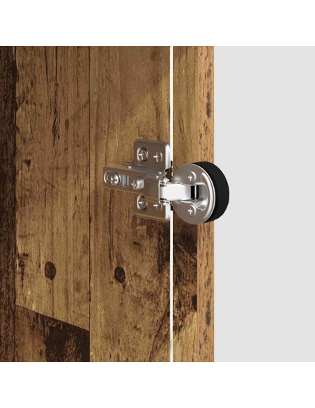 Credenza Legno vecchio 35 x 37 x 76 cm Legno multistrato