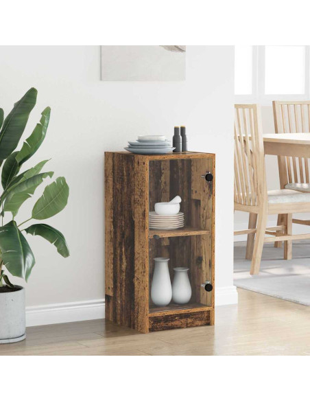 Credenza Legno vecchio 35 x 37 x 76 cm Legno multistrato