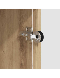 Credenza rovere artigianale 35 x 37 x 76 cm Legno multistrato 2