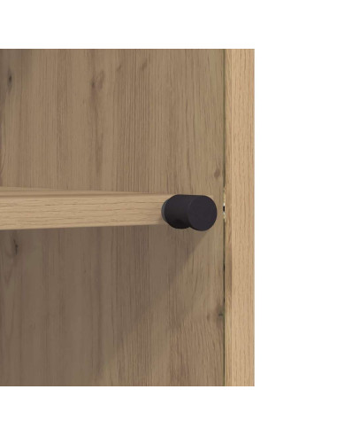 Credenza rovere artigianale 35 x 37 x 76 cm Legno multistrato