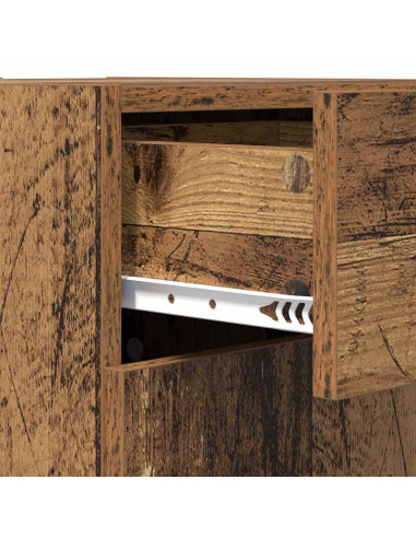 Credenza rovere artigianale 42,5 x 40 x 93 cm Legno multistrato