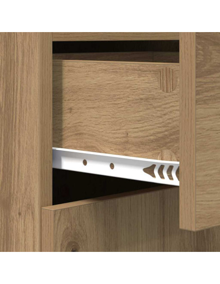 Credenza rovere artigianale 42,5 x 40 x 93 cm Legno multistrato